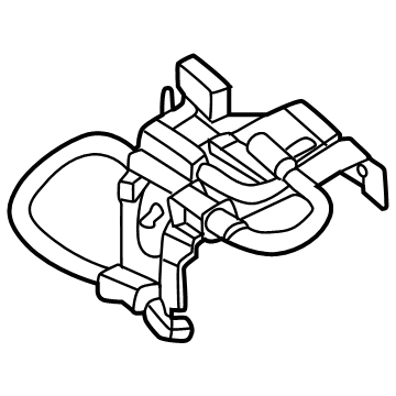 BMW 760i xDrive Battery Cable - 61125A3D0F3