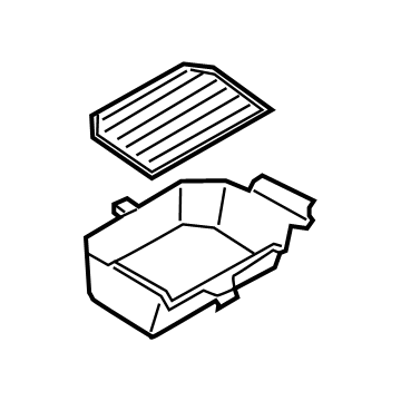 BMW 51166833815 Storage Compartment., Centre Console, Front