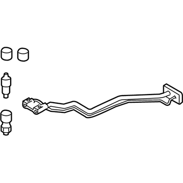 2018 BMW X5 M A/C Liquid Line Hoses - 64539384257