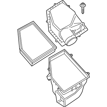 2018 BMW X3 Air Filter Box - 13718577140