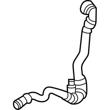 2021 BMW X4 Coolant Reservoir Hose - 17129894760