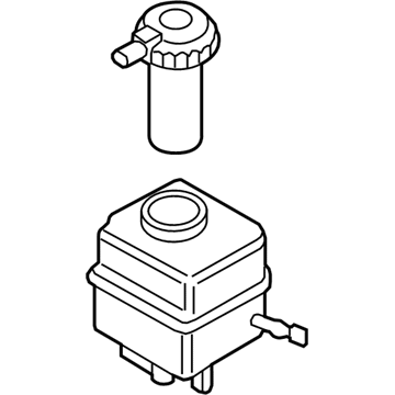 BMW 34336782289 Expansion Tank