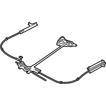 BMW 54377171223 Fastener, Roof Shell, Complete