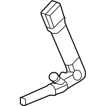 BMW 72119119539 Lower Belt With Left Belt Tensioner