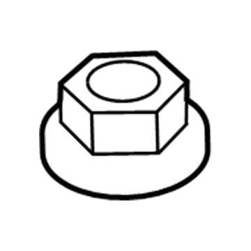 BMW 07129904870 Hex Nut