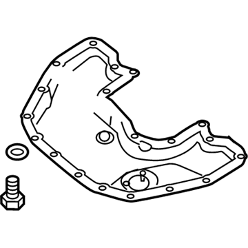 2004 BMW 645Ci Oil Pan - 11137574532