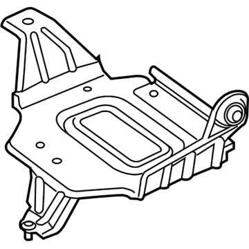 BMW 61216827076 BATTERY TRAY AUXILIARY BATTE