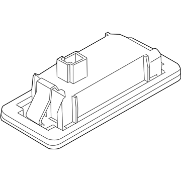 BMW 63269481841 LICENSE PLATE LAMP, LED