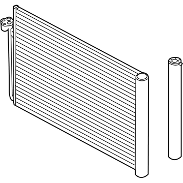 2016 BMW 528i A/C Condenser - 64536805453