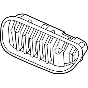 BMW 51138057213 Grille, Front, Left