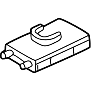 BMW 65206909606 Aerial Base, Short Rod Aerial Am/Fm