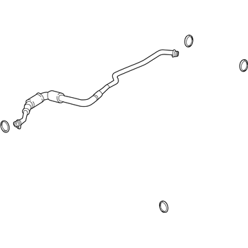 2014 BMW M5 Oil Cooler Hose - 17222284262