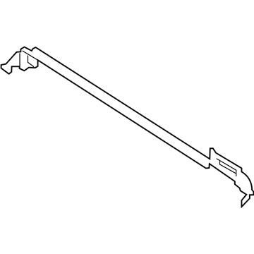 BMW 51337277049 Channel Sealing,Inside,Door, Front Left