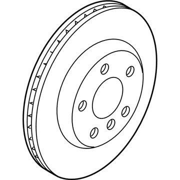 2021 BMW i3s Brake Disc - 34116866293