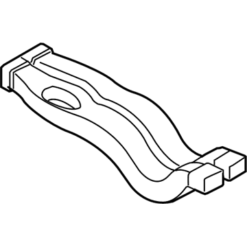 BMW 64229390523 AIR DUCT REAR COMPARTMENT