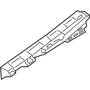 BMW 51777436826 SUPPORT, SILL, REAR RIGHT