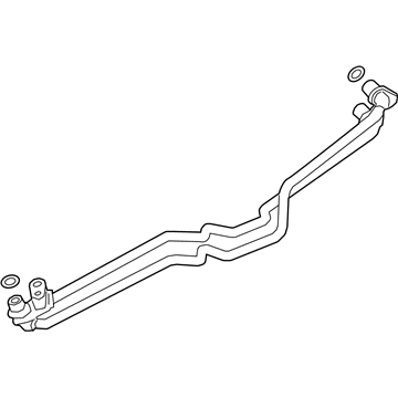 BMW X5 Oil Cooler Hose - 17228509993