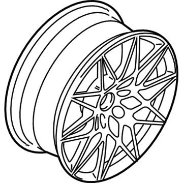 2015 BMW M3 Alloy Wheels - 36112287500