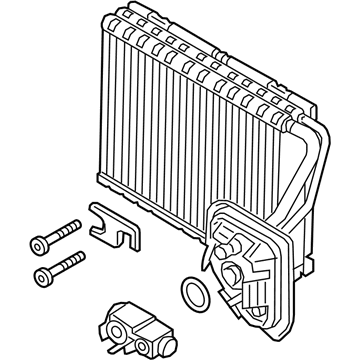 BMW 64119361707 Storage Evaporator