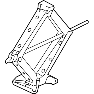 BMW 71126754372 Articulated Car Jack, Steel