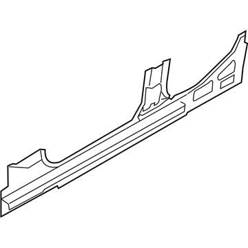 BMW 41007259586 Frame Side Member, Inner Right