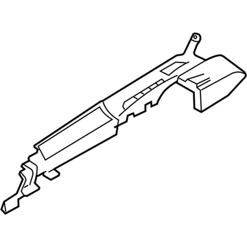 BMW 51477131333 Trim Panel, Railing Left