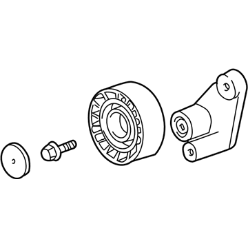 1998 BMW 540i A/C Idler Pulley - 11281702013