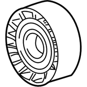 2001 BMW 740i A/C Idler Pulley - 11281704500