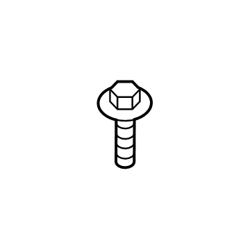 BMW 26127521853 Hex Bolt With Washer