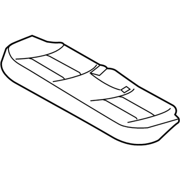 BMW 52209162836 Foam Section, Seat