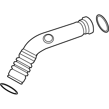 2013 BMW X3 Air Intake Coupling - 13717597591