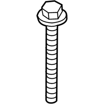 BMW 07119905818 Hex Bolt With Washer