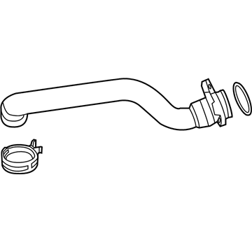 BMW 11537580969 Water Hose Assy