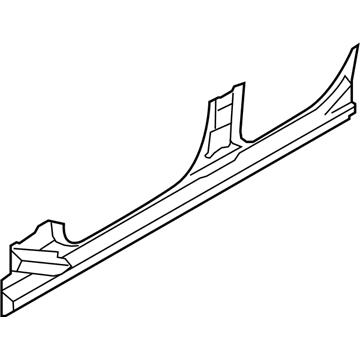 BMW 41127204197 Frame Side Member, Inner Left