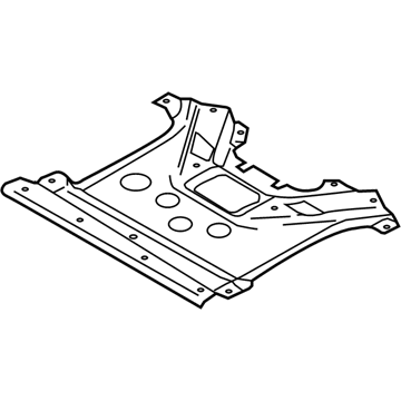 BMW 51717197500 Stiffening Plate