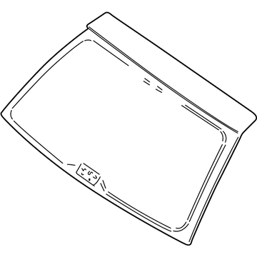 BMW 41628220962 Rear Window Frame