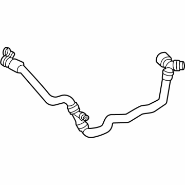 2023 BMW X5 M Coolant Reservoir Hose - 17128743673