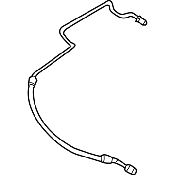 BMW 37136764611 Pressure Line, Motor