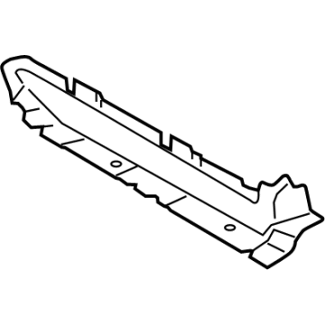 BMW 41008493863 CROSS BRACE, HEEL PLATE, LEF