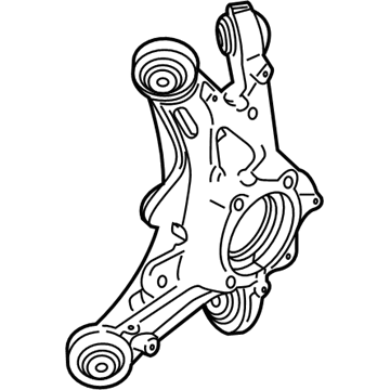 BMW 33336858231 Wheel Carrier, Rear Left