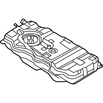 BMW 16119425973 METAL FUEL TANK