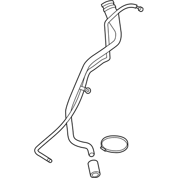 BMW 16117255601 Plastic Filler Pipe