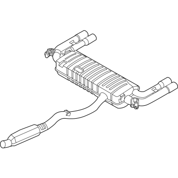 2024 BMW X1 Muffler - 18305A37526