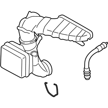 BMW Air Hose - 13718517608