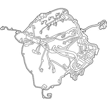 BMW 12518642916 Wiring.Harness,Motor,Sensorsystem,Module 1