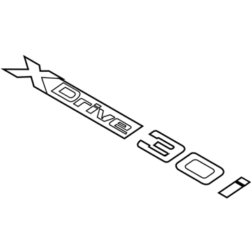 2021 BMW X3 Emblem - 51148737323