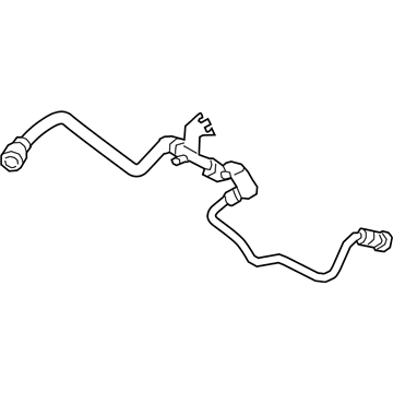 BMW 750i Radiator Hose - 17128602678