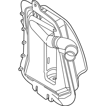 BMW 320i Washer Reservoir - 61688374557