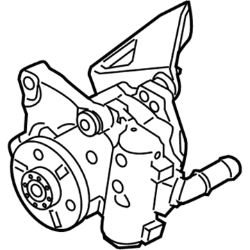 2007 BMW 328i Power Steering Pump - 32416769887