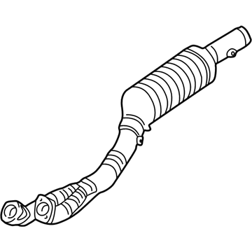 BMW 18301406812 Sedan Exchange Exhaust Pipe Catalyst